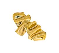 Spilla a forma di angelo in acciaio inox, facile da usare, sicura per la pelle, design pieghettato, gioielli alla moda sostenibili, elegante spilla a, Misura unica, come descritto