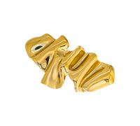 Spilla a forma di angelo in acciaio inox, materiali atossici, sicura per la pelle, design pieghettato, bigiotteria sostenibile, ago in acciaio inox, Taglia unica, come descritto