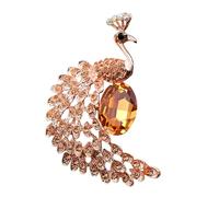 Spilla a forma di animale - Simpatica spilla intarsiata con cristalli intarsiati | Spilla da donna, per amica, figlia, appuntamenti, feste, matrimoni, riunioni casual, Refer to description, lega +