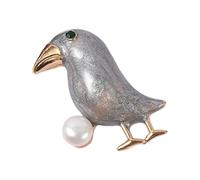 Spilla a forma di animali dallo stile unico, delicata e alla moda, accessorio per abbigliamento e borse, decorazione casual, bella spilla, Misura unica, come descritto