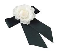 Spilla a forma di camelie con fiore in tessuto, accessorio alla moda, perfetta per l'uso quotidiano e come idea regalo