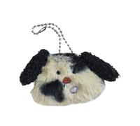 Spilla a forma di cane in morbido peluche, adatta per gli appassionati di stili di carineria, per fan della moda, soprattutto per coloro che amano la carineria, elegante spilla per cani, brooch, come