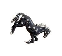 Spilla a forma di cavallo al galoppo, simbolo di coraggio, elegante, accessorio alla moda, materiali robusti, spilla classica a forma di cavallo, Misura unica, come descritto