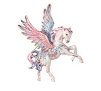 Spilla a forma di cavallo con design zodiacale cinese, simbolo del coraggio, in lega, accessorio alla moda per regalare spilla da bavero, One Size, come descritto