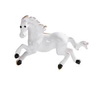 Spilla a forma di cavallo in lega, a tema zodiacali cinesi, accessorio vintage alla moda da indossare tutti i giorni o per eventi speciali, spilla retrò, Misura unica, come descritto