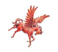 Spilla a forma di cavallo in lega, placcatura, accessorio alla moda, ornamento per la maggior parte delle occasioni, adorabile spilla a tema animale, Misura unica, come descritto