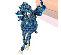 Spilla a forma di cavallo in lega, versatile, da collezione, Refer to