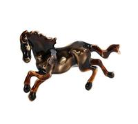 Spilla a forma di cavallo, leggera, comoda, facile da indossare e riposizionare, per cappello o bavero, accessorio alla moda, spilla retrò, Misura unica, come descritto