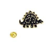 Spilla a forma di costellazioni di dinosauri dei cartoni animati, alla moda, per zaini e cappelli, accessori per abbigliamento, spilla da bavero a forma di dinosauro, One Size, come descritto