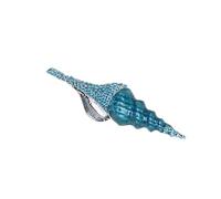 Spilla a forma di creatura oceanica con strass, alla moda, a forma di balena e conchiglia, decorazione vintage elegante per borse e cappelli, 1.0*1.0*1.0