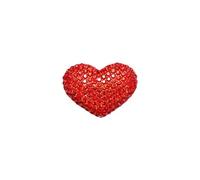 Spilla a forma di cuore con cristalli innamorati, per San Valentino, elegante, con strass e zirconia cubica, per donne, matrimonio, festa della mamma, ballo scolastico, vestito da festa, accessori per