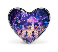 Spilla a forma di cuore per festa degli elfi, espressione d'amore per zaini o risvolti, spilla per San Valentino, anniversario