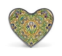 Spilla a forma di cuore retrò con anello, drago volante per zaini o risvolti, spilla per San Valentino, anniversario