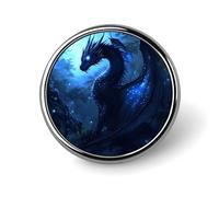 Spilla a forma di drago magico per donna e uomo, spilla da bavero alla moda per feste e matrimoni