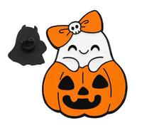 Spilla a forma di fantasma di Halloween, simpatiche spille da bavero per donne, accessori delicati per cappelli, camicie, borse, abiti, giacche, zaini, jeans, abiti, Refer to description,
