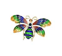 Spilla a forma di farfalla in stile retrò, accessorio multiuso per abbigliamento formale, da indossare tutti i giorni, per momenti speciali, spilla vintage a forma di farfalla, Misura unica, come