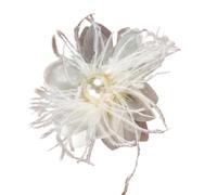 Spilla a forma di fiore con perle, applique fai da te per jeans, cappelli, borse, sciarpe, tende, vestiti, accessori da cucire, decorazione per abiti da festa, MW, Taglia unica