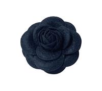 Spilla a forma di fiore da donna, in tessuto, a forma di camelia, per cappotti, collari, cappelli, sciarpe, decorazione per vestiti, Lana artificiale, Pietra secondaria