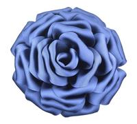 Spilla a forma di fiore da donna, realizzata a mano, 160 mm, grande, in raso di seta, a forma di rosa, per matrimoni, feste, abiti, giacche, regali per la madre della sposa, 160mm, Chiffon di raso