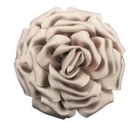 Spilla a forma di fiore da donna, realizzata a mano, 160 mm, grande, in raso di seta, a forma di rosa, per matrimoni, feste, abiti, giacche, regali per la madre della sposa, 160mm, Chiffon di raso