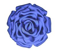 Spilla a forma di fiore da donna, realizzata a mano, 160 mm, grande, in raso di seta, a forma di rosa, per matrimoni, feste, abiti, giacche, regali per la madre della sposa, 160mm, Chiffon di raso