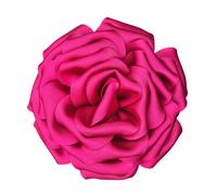 Spilla a forma di fiore da donna, realizzata a mano, 160 mm, grande, in raso di seta, a forma di rosa, per matrimoni, feste, abiti, giacche, regali per la madre della sposa, 160mm, Chiffon di raso