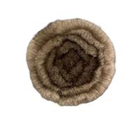 Spilla a forma di fiore di peluche imitazione design per le donne che apprezzano il comfort e l'eleganza nei loro accessori gioielli unici di gusto, Misura unica, come descritto