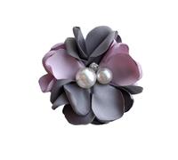 Spilla a forma di fiore per abito da sposa, fidanzamento, laurea, festival, cravatta, sciarpa, decorazione, gioielli, spilla grande, regalo per viola