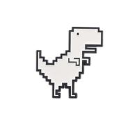 Spilla a forma di fiore per le donne carino dinosauro del fumetto spille smaltate spille da bavero spilla animale del fumetto distintivo novità animale modello pin distintivi per vestiti giacche