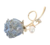 Spilla a forma di fiore: spilla da bavero a forma di rosa per ragazze e donne -