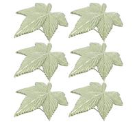 Spilla a forma di foglia d'acero, 6 pezzi: spilla da bavero del