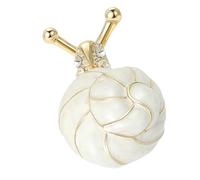 Spilla a forma di lumaca smaltata a forma di lumaca realizzata a mano in lega per migliorare gli stili e l'individualità, Misura unica, come descritto