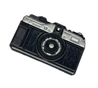 Spilla a forma di macchina fotografica intricata a pellicola elegante spilla per pendolarismo accessorio adatto per migliorare il guardaroba delle donne spilla vintage fotocamera per fotografi