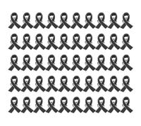 Spilla a forma di nastro per sensibilizzazione al risvolto per aumentare la consapevolezza dell'HIV, Misura unica, come descritto