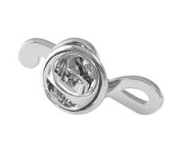 Spilla a forma di nota di rumore, accessorio artistico a forma di nota musicale, per migliorare lo stile degli amanti della musica e delle bande