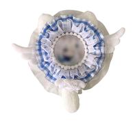 Spilla a forma di orecchie di gatto e coda di gatto, leggera, per un facile fissaggio su abbigliamento e borse, accessorio per abbigliamento quotidiano, TAGLIA UNICA, come descritto