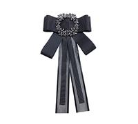 Spilla a forma di papillon, spilla a forma di papillon in tessuto fatto a mano, colletto di camicetta, accessori per l'uniforme scolastica