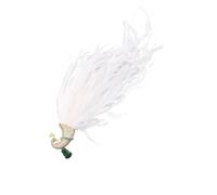 Spilla a forma di pavone in lega portatile, realistica, per tutti i giorni, elegante, accessorio alla moda da donna, Misura unica, come descritto