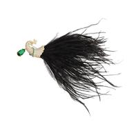 Spilla a forma di pavone in lega portatile realistica per tutti i giorni elegante da donna accessorio alla moda in lega di pavoni spilla, Misura unica, come descritto