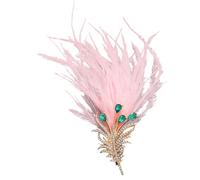 Spilla a forma di pavone in lega portatile realistica per tutti i giorni elegante da donna accessorio alla moda in lega di pavoni spilla, Misura unica, come descritto