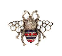 Spilla a Forma di Pera Tridimensionale a Forma di Pera Tridimensionale di Perle da Donna 1pc novità Fashion Processing