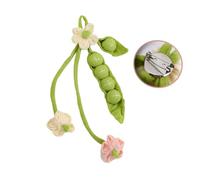 Spilla a forma di pisello fatta a mano, accessorio alla moda per donne e uomini, facile da agganciare in tessuto, spilla per abiti, D, come descritto