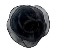 Spilla a forma di rosa 3D da donna, multistrato, con motivo floreale, spilla alla moda, per camicia, cappotto, festa di nozze, Grande, Poliestere