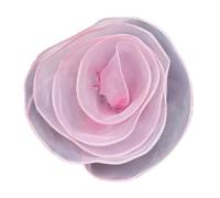 Spilla a forma di rosa 3D da donna, multistrato, con motivo floreale, spilla alla moda, per camicia, cappotto, festa di nozze, Small, Panno