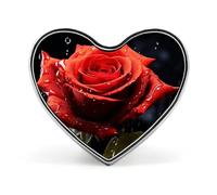 Spilla a forma di rosa rossa con gocce rosse a forma di cuore, in lega di alluminio, per regalo di San Valentino, spille per giacche, zaini e altri vestiti