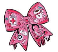 Spilla a forma strumento benessere dei cartoni animati per infermieri Accessorio elegante in lega gioielli per abiti quotidiani Spilla da bavero da dottoressa giocosa