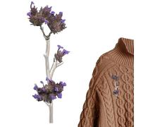 Spilla a Ramo dal Design Naturale - Accessorio Versatile per Vestiti, Cappelli e Borse | Decorazione Elegante per Matrimoni e Feste | Regalo alla perr Uomo, Donna e Invitati