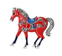 Spilla a spillo, distintivo da cavallo in metallo, unisex, spilla da risvolto, per le donne, per il matrimonio, la festa, il vestito, il cappotto, lo scialle, la sciarpa i vestiti sul retro, Se