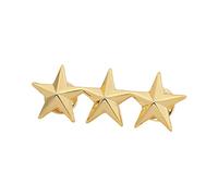 Spilla a stella a 5 punte in metallo per il 4 luglio Memorial Day Celebration Day grado cinese Star Employee Service Simbolo segni, 6 1/2, come descritto