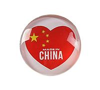 Spilla a stella rossa a cinque punte in metallo smaltata colorata spilla zaino collare bavero bandiera rossa distintivo gioielli moda regalo spille da bavero per donne uomini, Misura unica, come